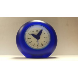 Stalo laikrodis - žadintuvas BLUE