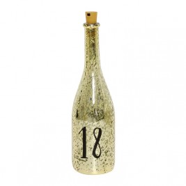 Dekoratyvinis šampano butelis "18"