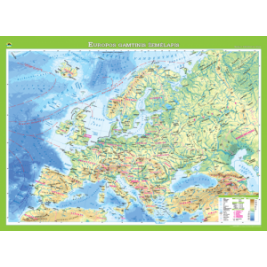 Europos gamtinis žemėlapis