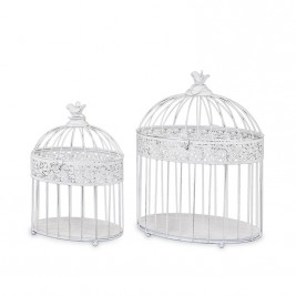 Metalinis baltas narvelis,  2 vnt