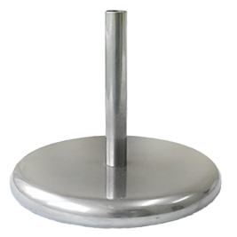 Metalinis  vėliavos stovas SILVER vienvietis
