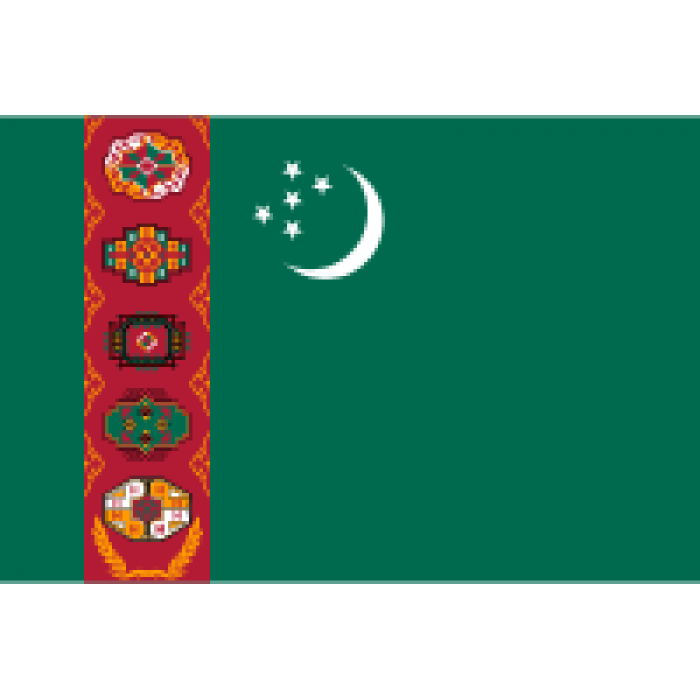 Turkmėnijos stalo vėliavėlė Turkmėnijos stalo vėliavėlė
