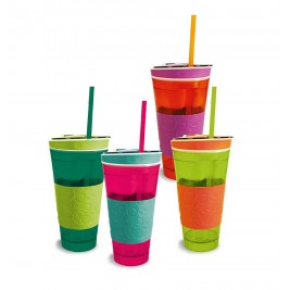 Puodelis gėrimui ir užkandžiams Snacky Magic MA-01680