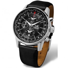 Vostok Europe Gaz-14 Limousine World Timer/Alarm  YM26-560A254