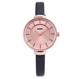 SKMEI 1184CL Gold Case  Black 