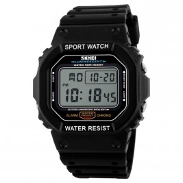 SKMEI DG1134BK White Digital 