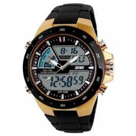 SKMEI AD1016 Golden Case 