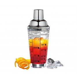 Plaktuvas kokteiliui 400ml su receptais