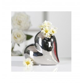Vaza Lovely, keraminë/baltos spalvos 11,5/13cm