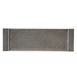 Lėkštė serviravimui 51cm „RUA NOVA Anthracite