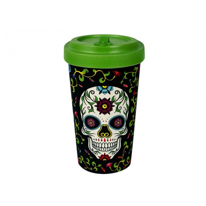 Puodelis 500ml „BAMBOO MUERTOS Puodelis 500ml „BAMBOO MUERTOS