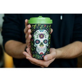 Puodelis 500ml „BAMBOO MUERTOS Puodelis 500ml „BAMBOO MUERTOS