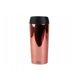Kelioninis puodelis 450ml „WELL ROSE GOLD CHROME Kelioninis puodelis 450ml „WELL ROSE GOLD CHROME